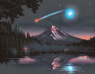 Mt. Hood from Lost Lake- Lit